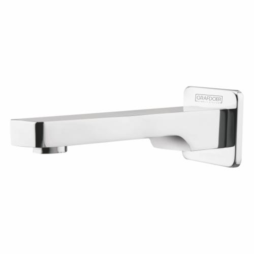 Wall Spout Plain with Wall Flange
